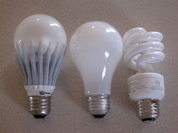 Different Ligthbulbs