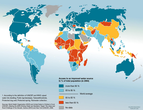 Total Population Access To An Improved Water Source Total Population Access To An Improved Water Source