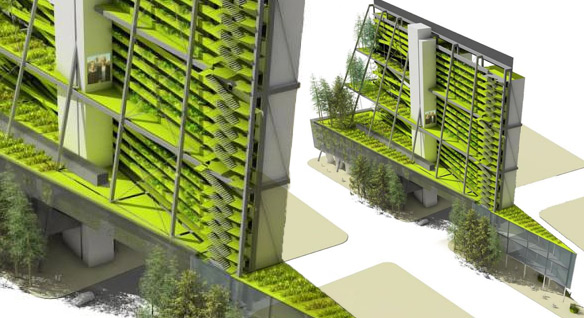 Vertical Farm Sketch 2 Vertical Farm Sketch 2