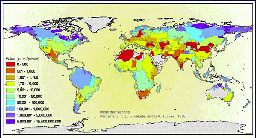 Global Map Of River Basins That Have International Boundaries Simcenter 
