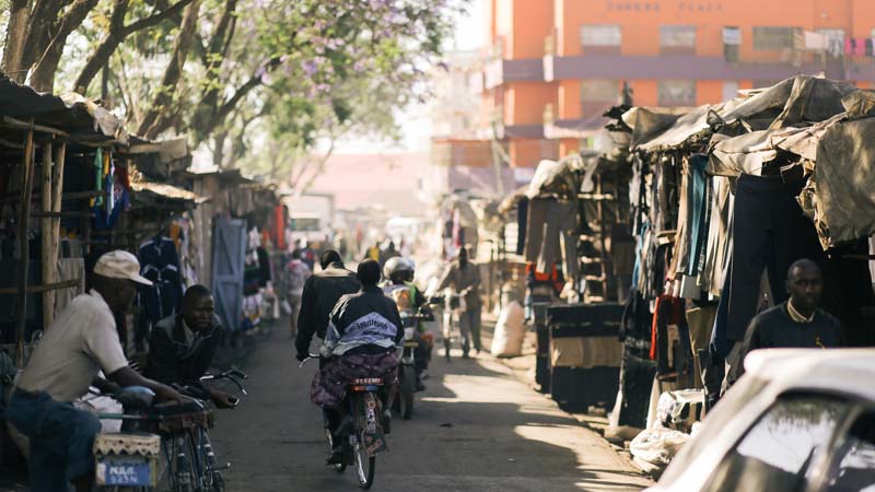 A view of a busy street in Nakuru, Kenya. Photo by: ViktorDobai / CC BY-NC