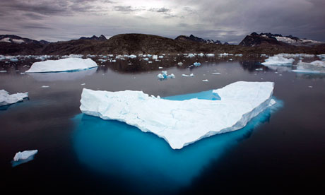 Why is the sea ice in the 010