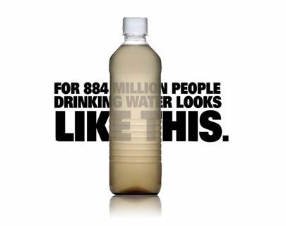 For 884 million people, drinking water looks like this. For 884 million people, drinking water looks like this.