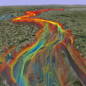 data visualization in google earth